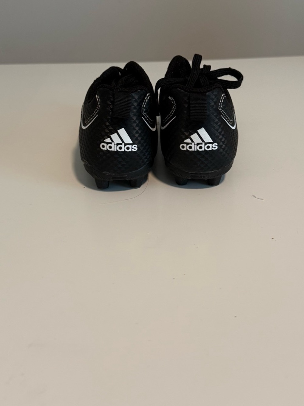 Kids Black Adidas Cleats - Picture 3 of 6